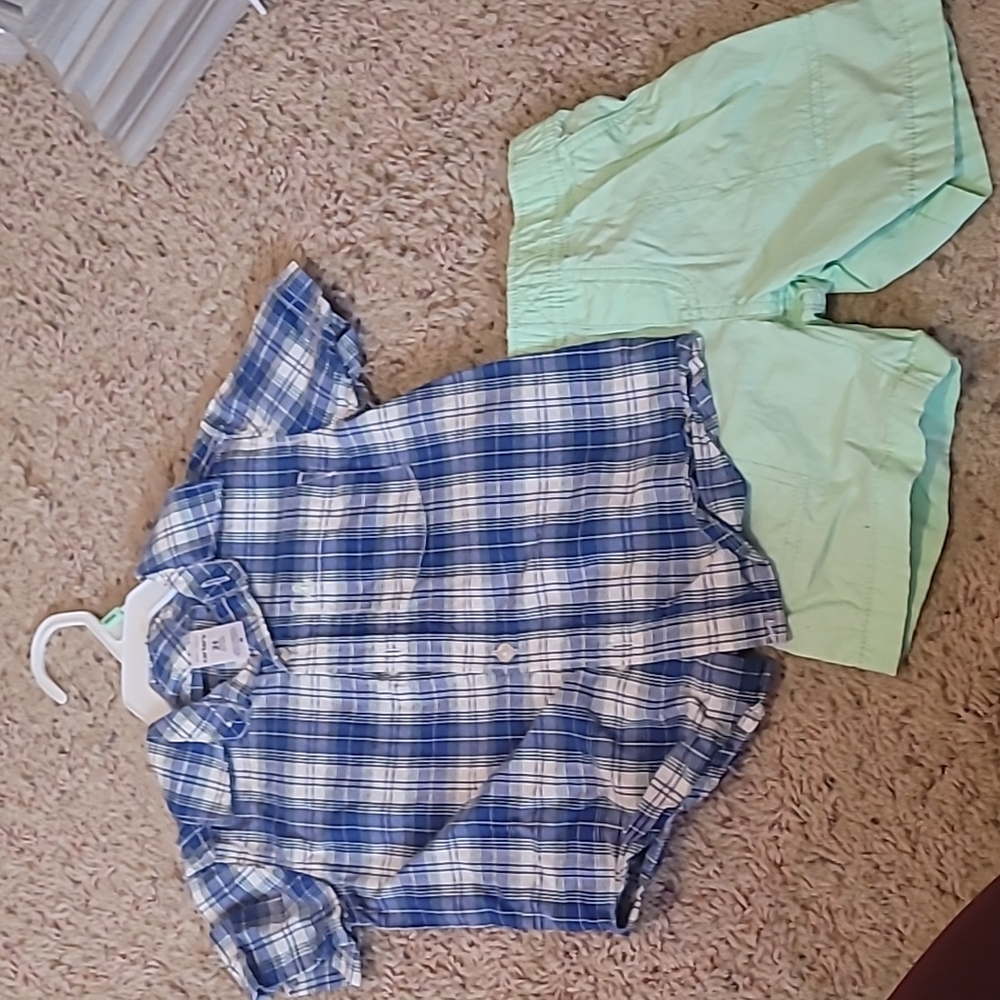 Carters 2 piece summer set